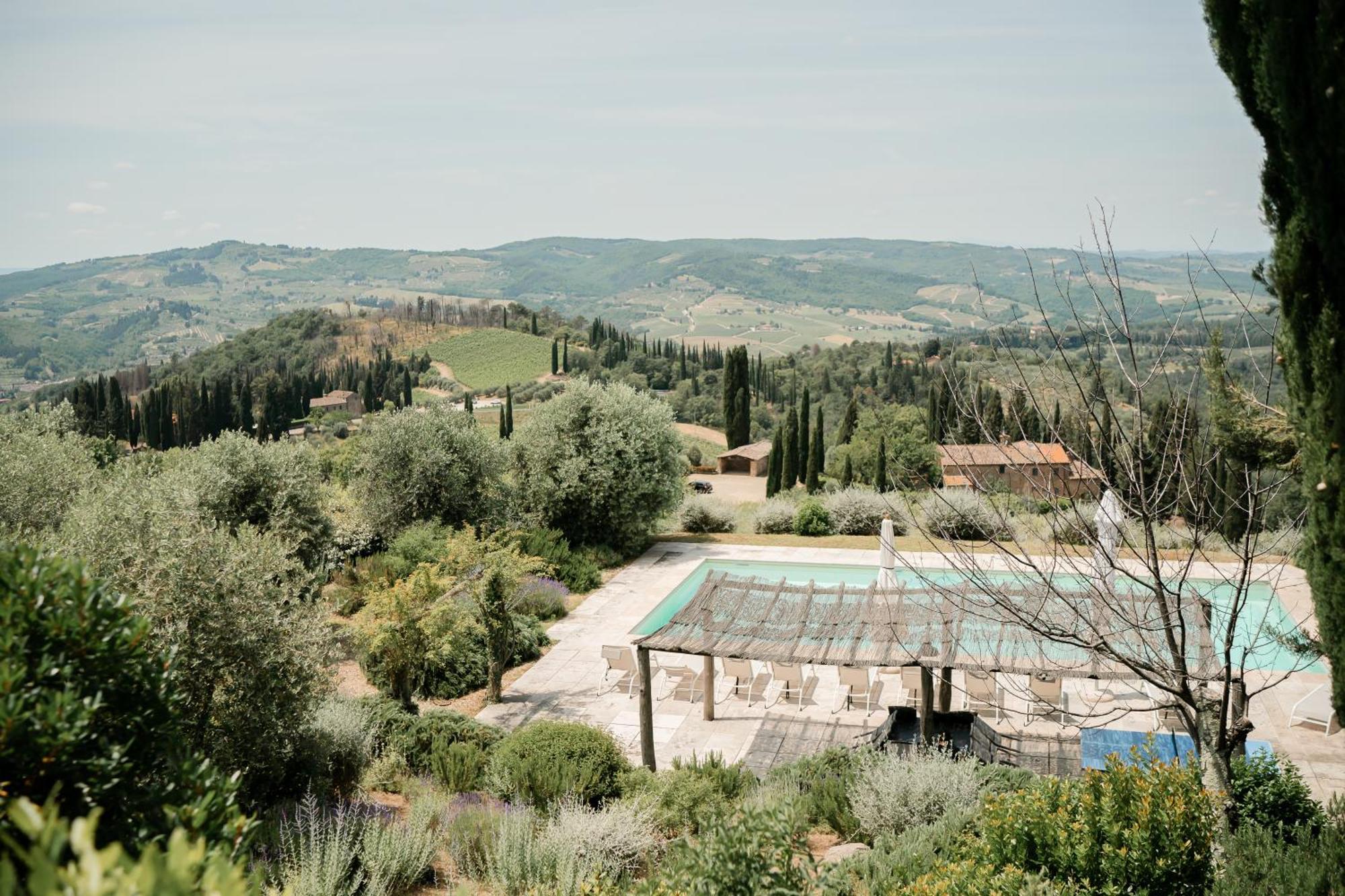 Villa Il Poggio เกรเว อิน เคียนตี ภายนอก รูปภาพ